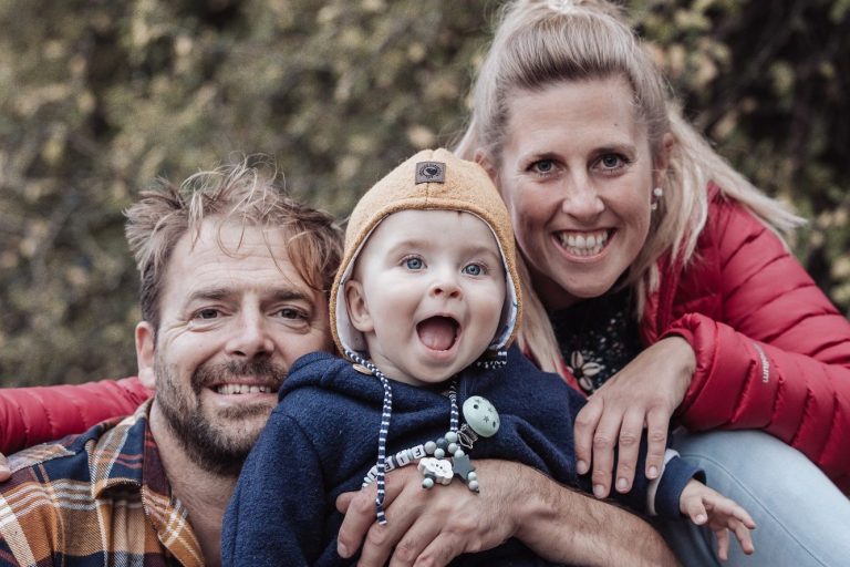 Familenfotos, Foto von Mutter, Vater, Kind